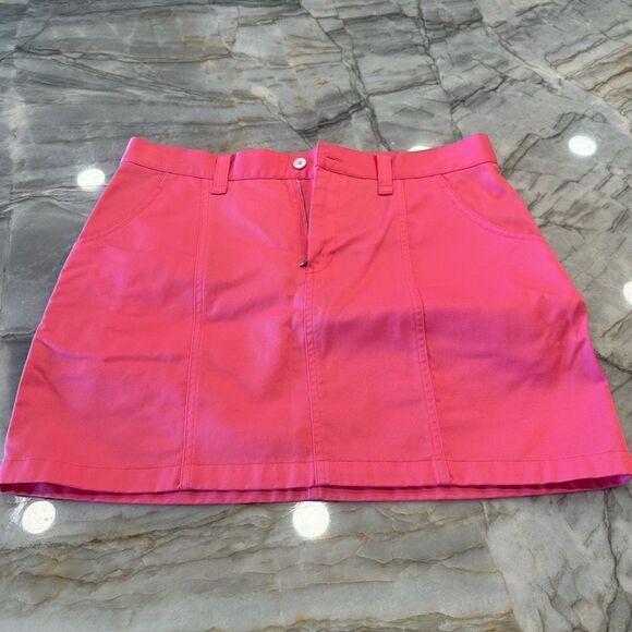 Pink Mini Skirt - Picture 1 of 10